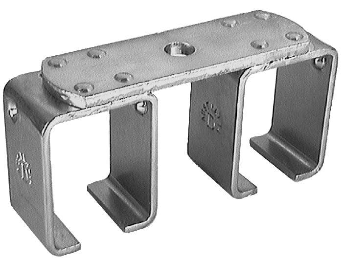 Bracket Overhead Double 75Mm Track Centr
